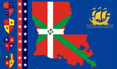 Simbología y logos de Labasco, la Louisiana Basque American Society & Cultural Organization