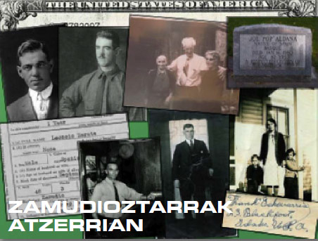 "Orain" herri aldizkarian atzerrira joan ziren zamudioztarrei buruzko artikuluak idazten ditu Amgaoia Guezuragak