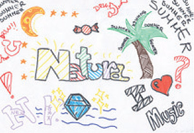En el proyecto Euskanta, además de crear y grabar canciones, los chicos y chicas las ilustran con dibujos (foto euskanta.wordpress.com)