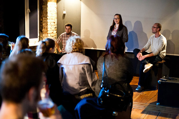 Un acto cultural durante los Días Vascos organizados por el lectorado de Lengua y Cultura Vasca de Poznan este año