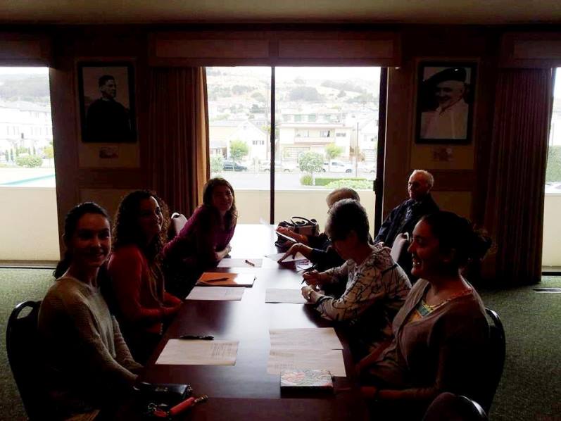 Participantes en San Francisco de uno de los cursos impartidos por Pedro J. Oiarzabal en el seno del proyecto Memoria Bizia, que apoyan la Universidad de Deusto, NABO, el Gobierno Vasco, el Instituto Etxepare y la Universidad de Nevada en Reno (Foto PJO)