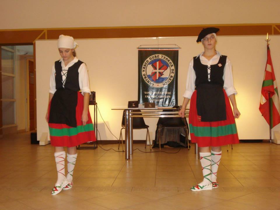 Basque festival in Rauch performing the Gure Txokoa dancers