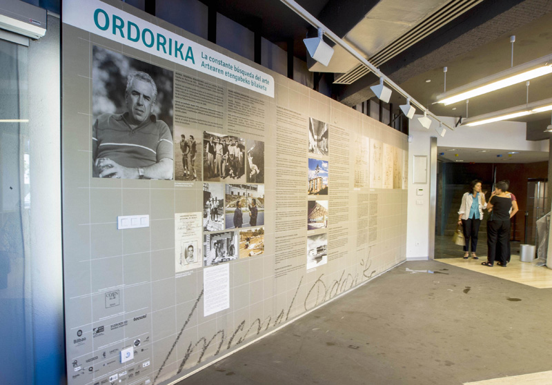 La exposición puede verse a lo largo de septiembre en la sede de Bilbao del Colegio Oficial de Arquitectos Vasco Navarro (foto COAVN)