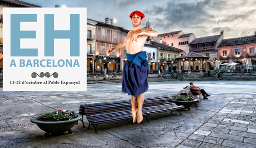 Promotional poster for “Euskal Herria to Barcelona”