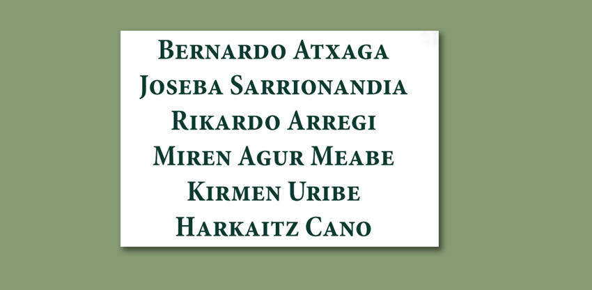 The anthology gathers poems by these six Basque authors translated into Italian 