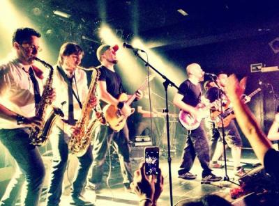 Concert by Juantxo Skalari and The Rude Band in Barcelona (photo www.juantxosk.blogspot.com.es)