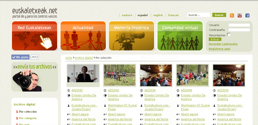 EuskalEtxeak.net atariaren Artxibo Digitaleko argazki batzuk
