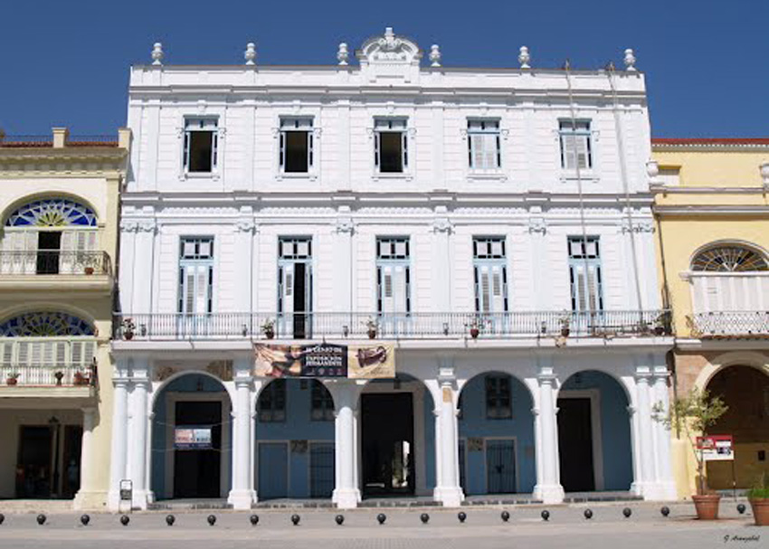 Palace of the Count of San Esteban de Cañongo, in the Old Plaza in Havana where the conference will take place (photo Gorka Aranzabal)