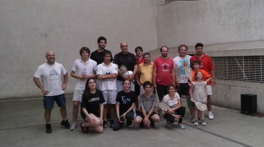 Inauguration of the Basque Pelota School in Concordia.