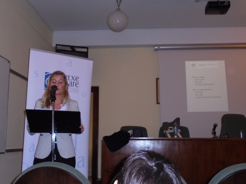 La agregada de cultura y educación de la Embajada de la República Checa, Jana Dusková, fue una de las participantes (foto Karlos Cid Abasolo)