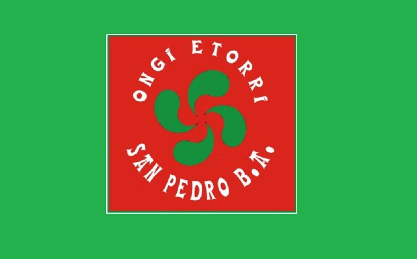 San Pedroko  Ongi Etorri Euskal Etxearen logoa