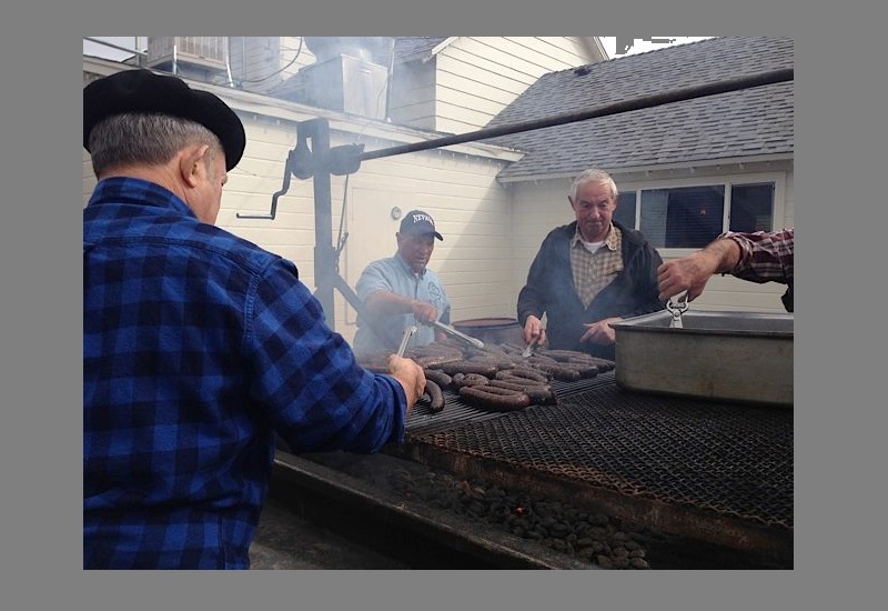 Co-owner of JT's Basque restaurant Mari Louise Lekumberry praised Jean Pier Izoco's tripota or Basque blood-sausage recipe (Photo: Mendiko Euskaldun Cluba)