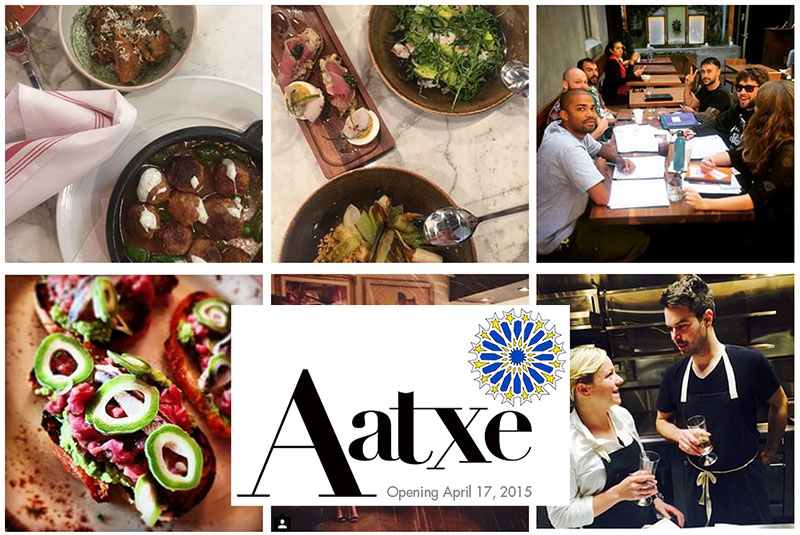 El chef de Aatxe se formó también en el País Vasco. El establecimiento combinará su oferta gastronómica con una amplia gama de cócteles