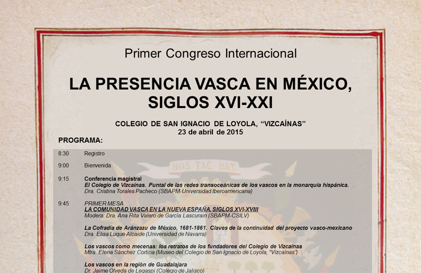 Detalle del cartel del congreso