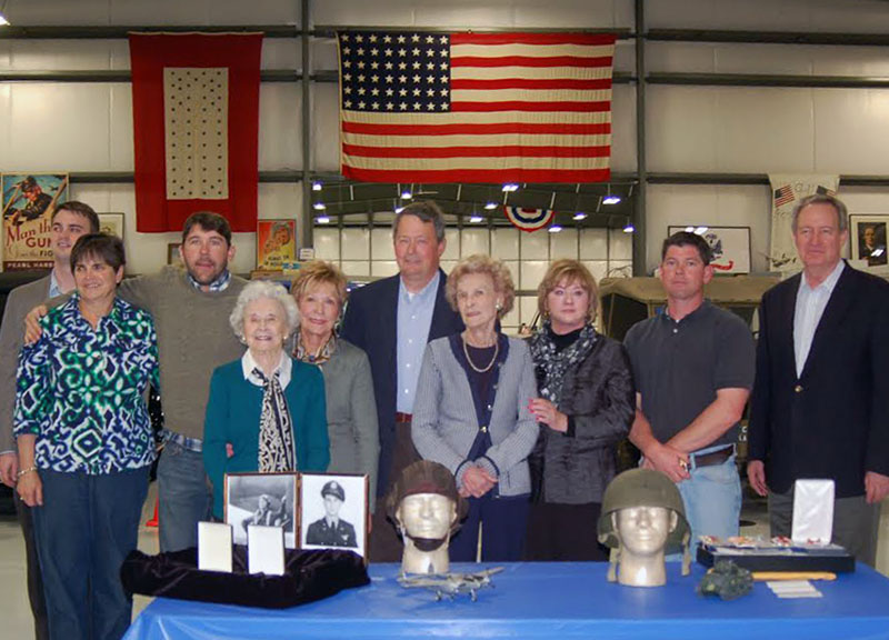 Family picture, from left to right: Richard Wilson, Dolores Totoricaguena, Preston Glaisyer, Benedicta Aldecoa, Patty Ely, John Wilson, Delphine Aldecoa, Jeanne Wilson, Joel Glaisyer, and Senator Mike Crapo (photo Gloria Totoricaguena)