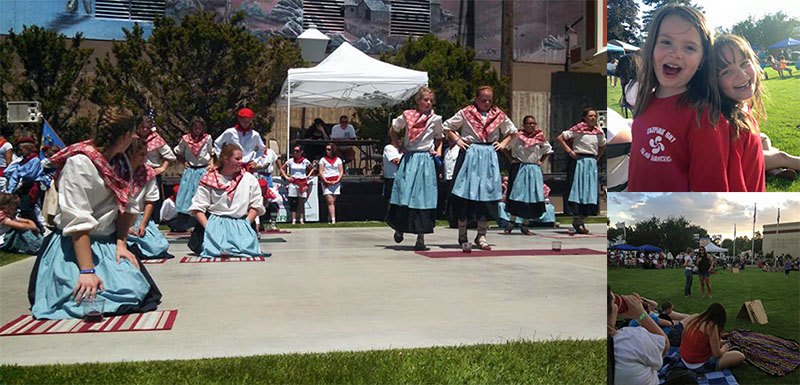 Seis grupos de danza participaron en la fiesta, tres llegados de Reno y otros tres de la propia comunidad (Foto: WBC)