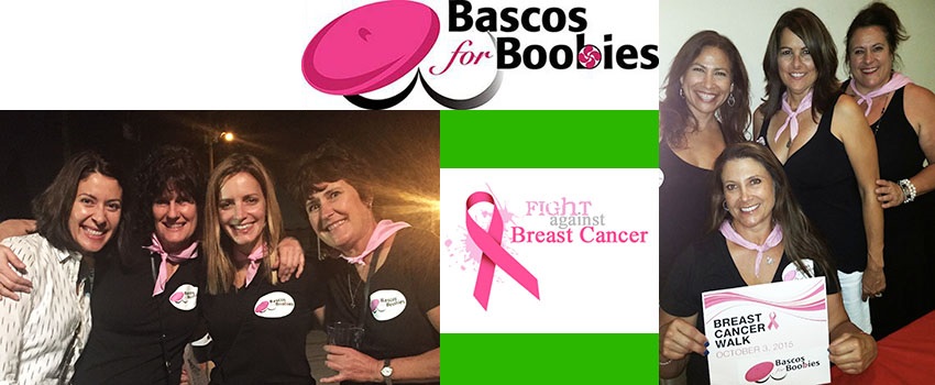 Las mujeres de 'Bascos for Boobies' han estado dando a conocer su asociación en las últimas semanas, para atraer a más gente al evento del 3 de octubre (Imagen: E.K.; Fotos: A. Gariador)