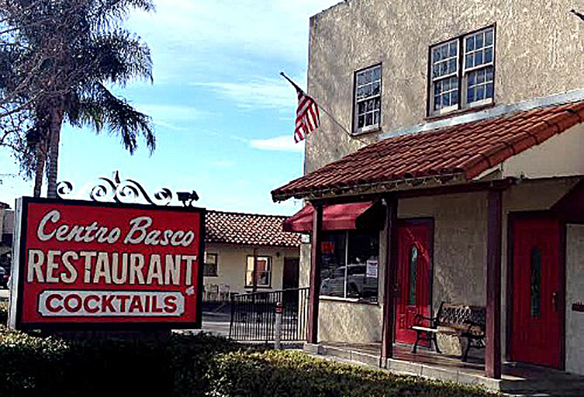 El restaurante Centro Basco de Chino, punto de reunión habitual de la comunidad vasca local