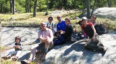 Leyre Areizaga prepared a route for all ages, for everybody to be able to enjoy the hike (Photo: L. Areizaga)