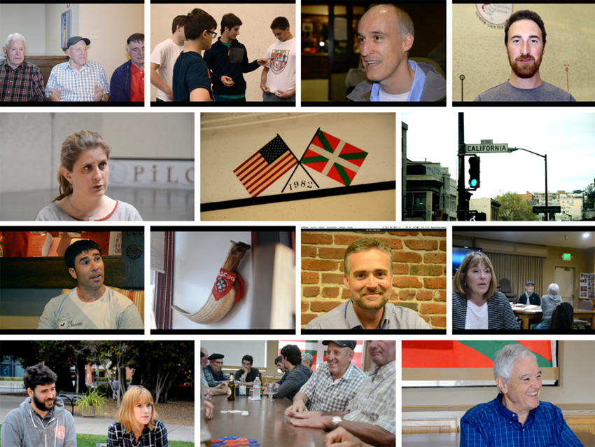Interviewees and images from the documentary “Enbaxadoreak” (photoEnbaxadoreak)