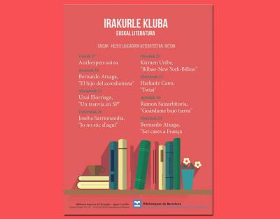Irakurle Kluba poster in Barcelona