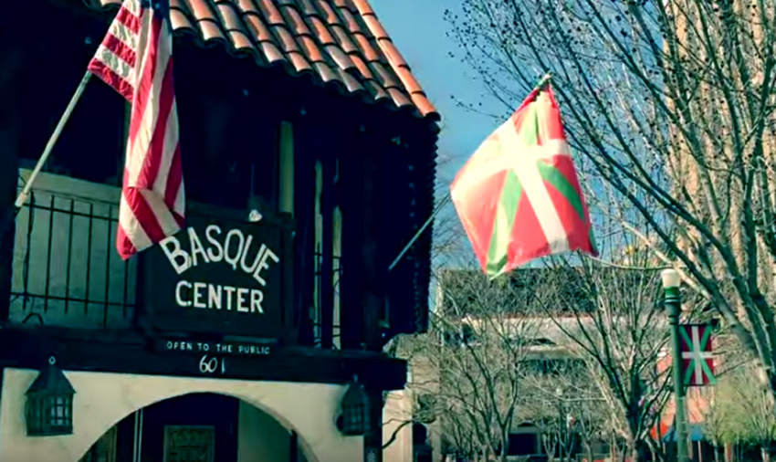 The Euskal Etxea in Boise, in an image from the video