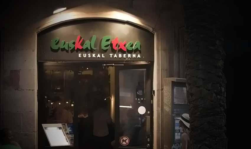 The Euskal Etxea Restaurant in Barcelona, although in this case the chef is needed for the club’s Txoko