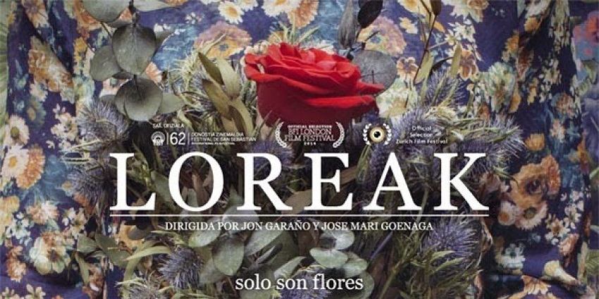 Promotional poster for “Loreak” 
