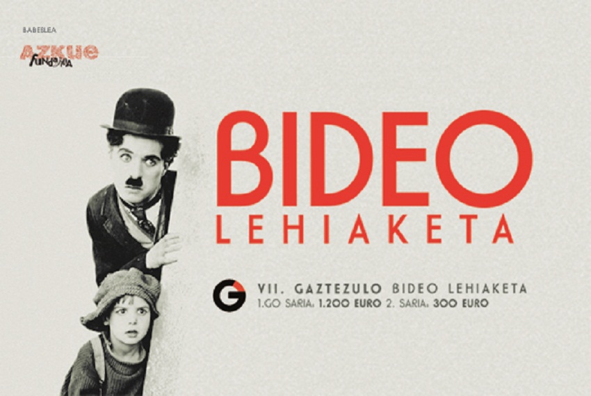 The theme of the 7th Gaztezulo Basque Video Contest is the film by Charlie Chaplin “The Kid” 