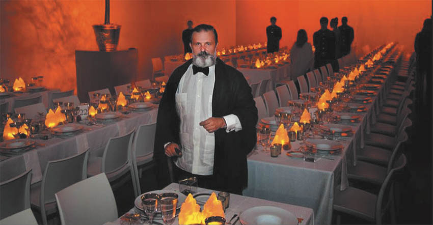 Alejandro Muguerza at a event (photo HauteLiving.com)