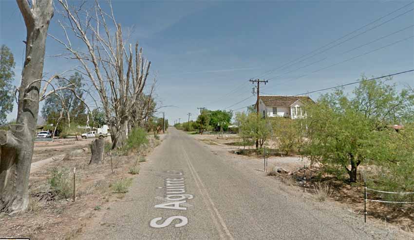 S Aguirre Ln, Red Rock, Arizona (Google Earth)