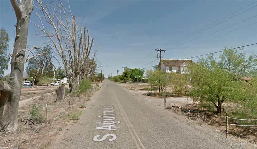 S Aguirre Ln, Red Rock, Arizona (Google Earth)