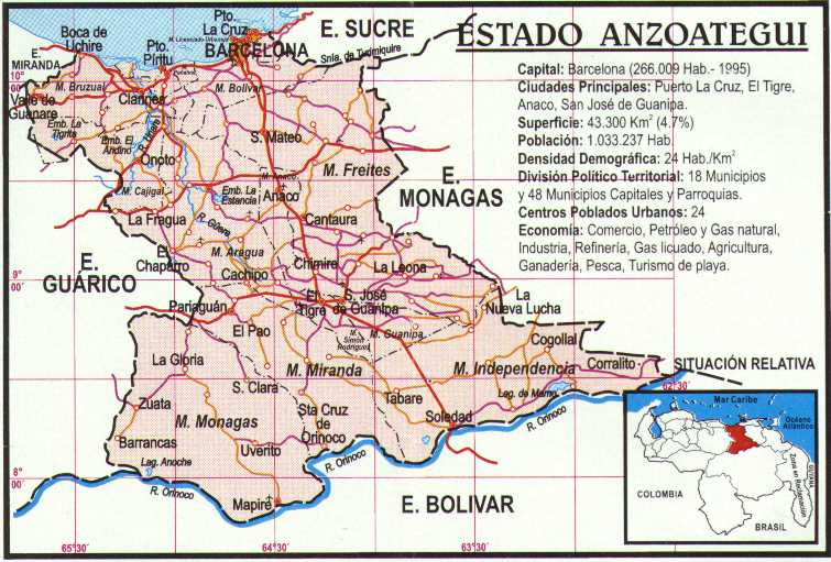 Anzoátegui state, Venezuela (image Venezuela.8m.com)