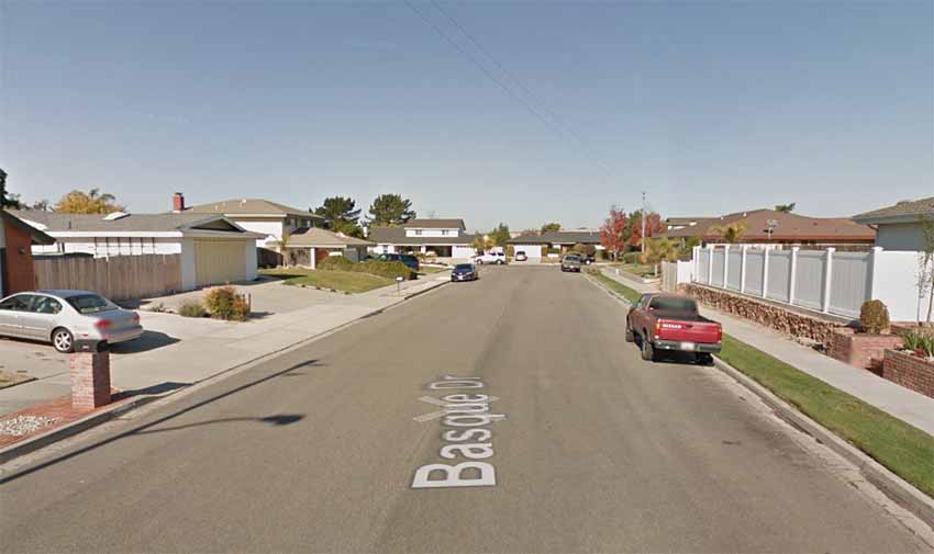 Basque Drive, Orcutt, CA (Google Earth)