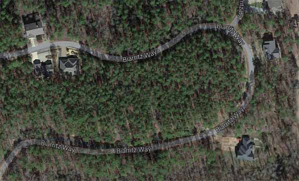 Biarritz Way, Hot Springs Village, AR (Google Earth)