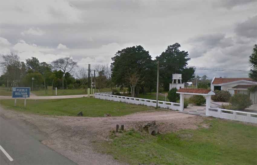 Bolívar, Uruguay (Google Earth)