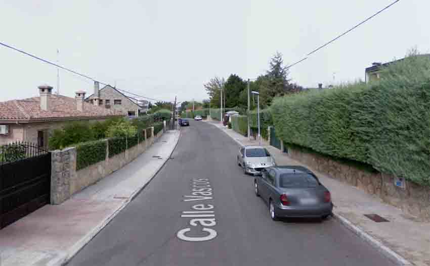 Calle Vascos, Villaviciosa de Odon (arg. Google Maps)