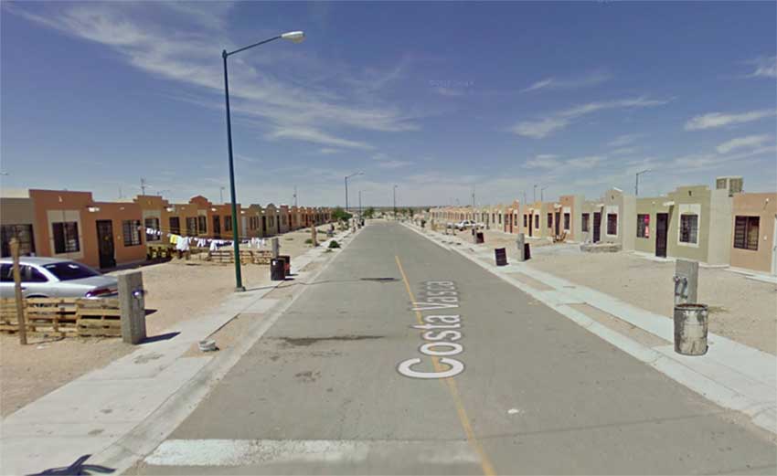 Costa Vasca Ciudad Juarez Mexiko (arg. Google Maps)