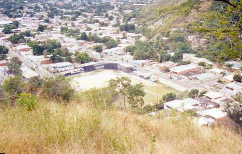 Fermin Landaeta stadium in Bolivar, State of Aragua (photo Franco Rodriguez Google Maps)