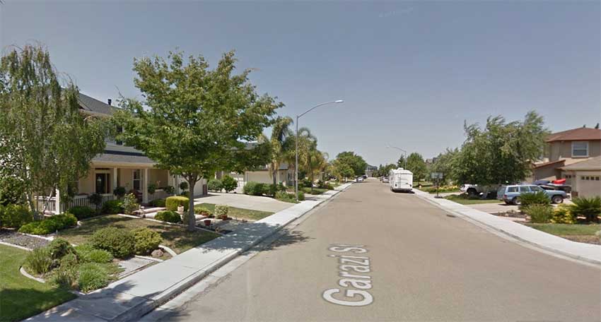 Garazi Street Tracy, CA (foto Google Maps)