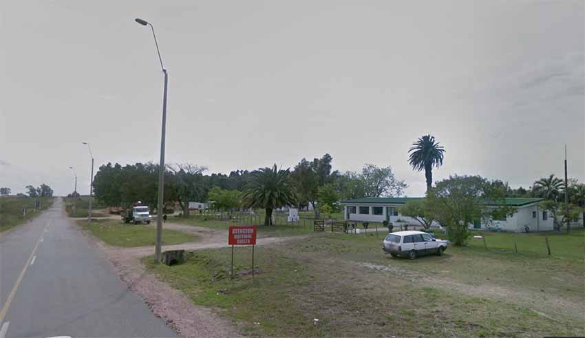 Ombúes de Oribe, Uruguay (Google Earth)