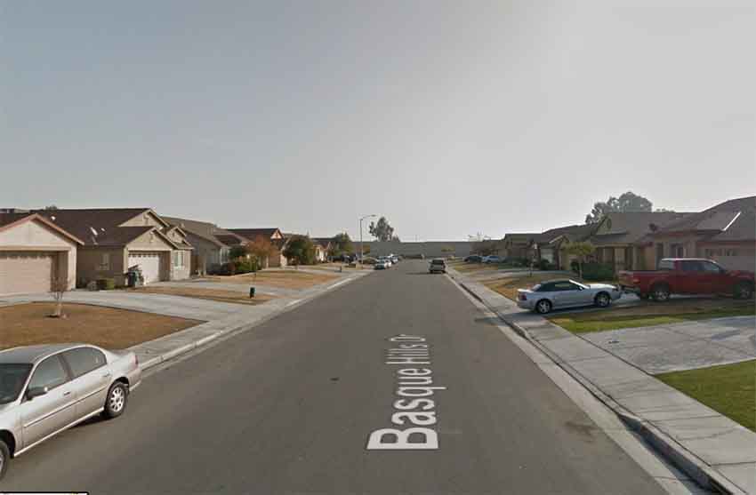 Basque Hills Drive CA (photo Google Earth)