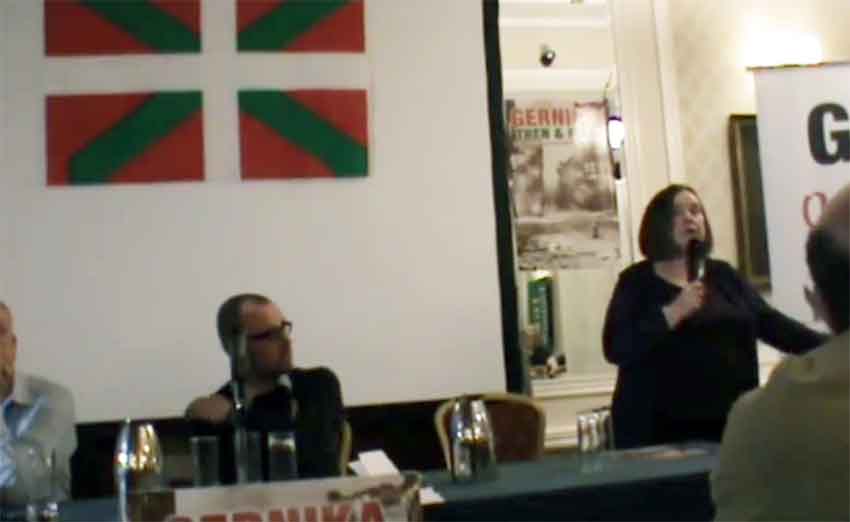 Charla el pasado fin de semana en Dublín de Bernadette McAliskey sobre Gernika