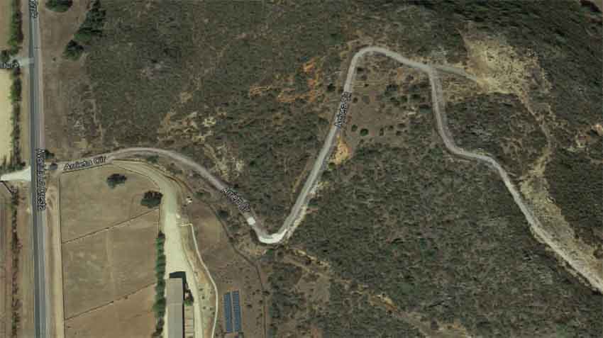 Arrieta Circle Murrieta CA (arg. Google Earth)