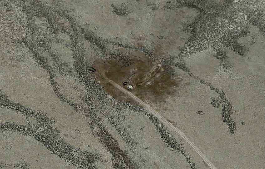 Basque Well Number 2 Elko County NV (photo Google Earth)