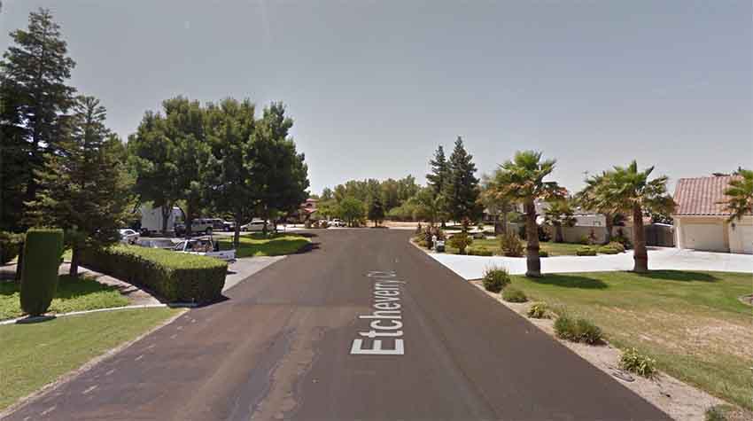 Etcheverry Court Tracy CA (photo Google Earth)