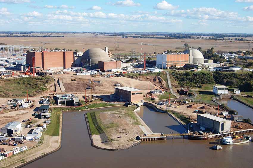 Atucha I nuclear plant Argentina (photo Wikipedia)