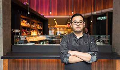 Restaurant Ortzi en NY, chef Michael Han (foto Ortzi.com)