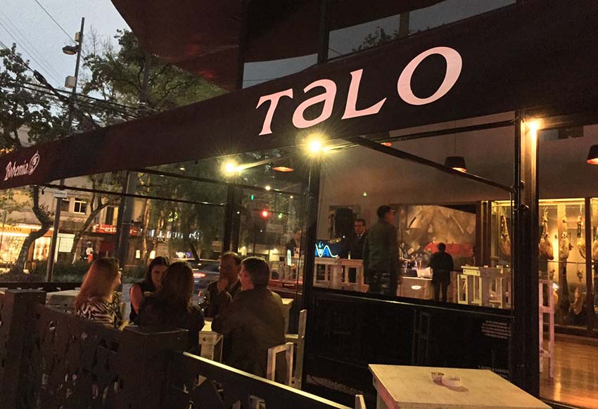 Restaurante Talo, fundado en 2016 en Ciudad de México