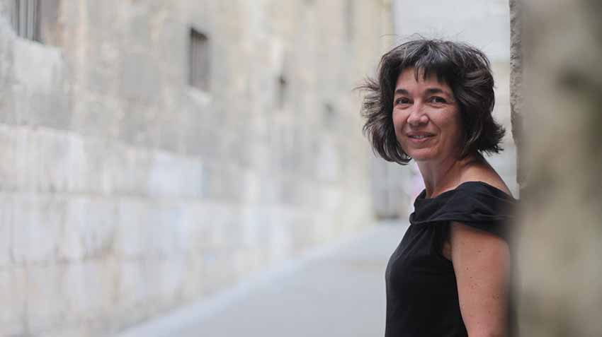 Garbiñe Iztueta, from Tolosa, is the Director for the Promotion and Diffusion of Euskera at the Etxepare Basque Institute (photo Olatz Artola-Tolosako Ataria)